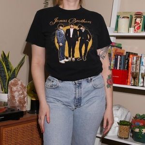 2008 Jonas Brothers Band Tour T-Shirt
